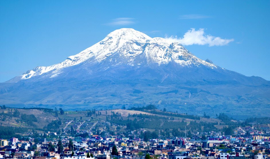 Chimborazo Volcano, Chimborazo Province, Ecuador